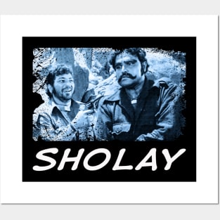 Sholays Timeless Dialogues and Drama Posters and Art